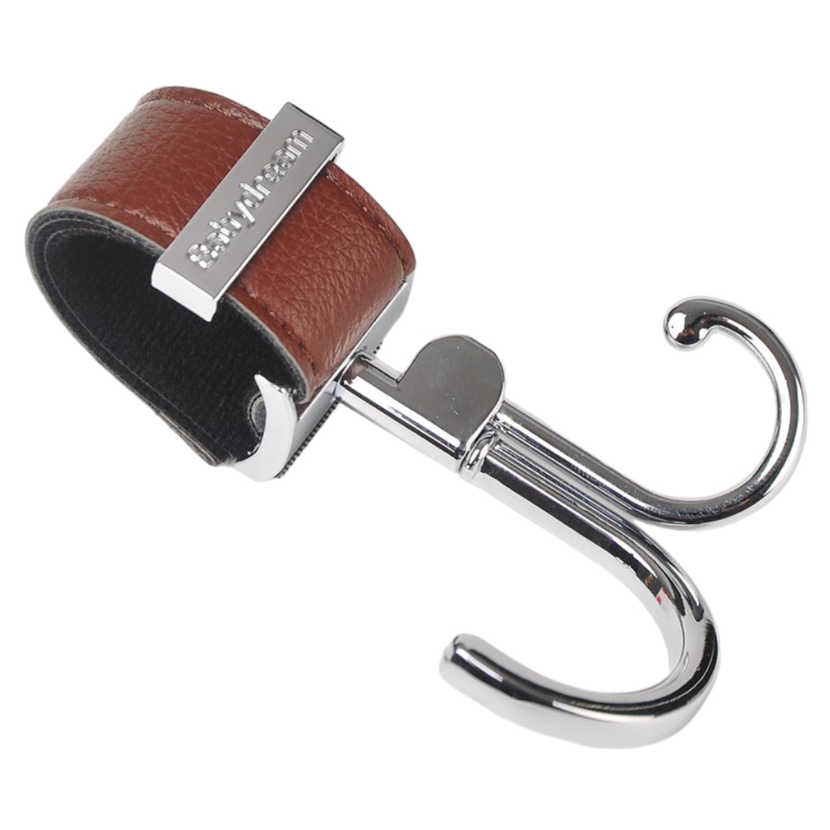 Babydream Brown/Silver Stroller Hook Toddler, 0-2 Years