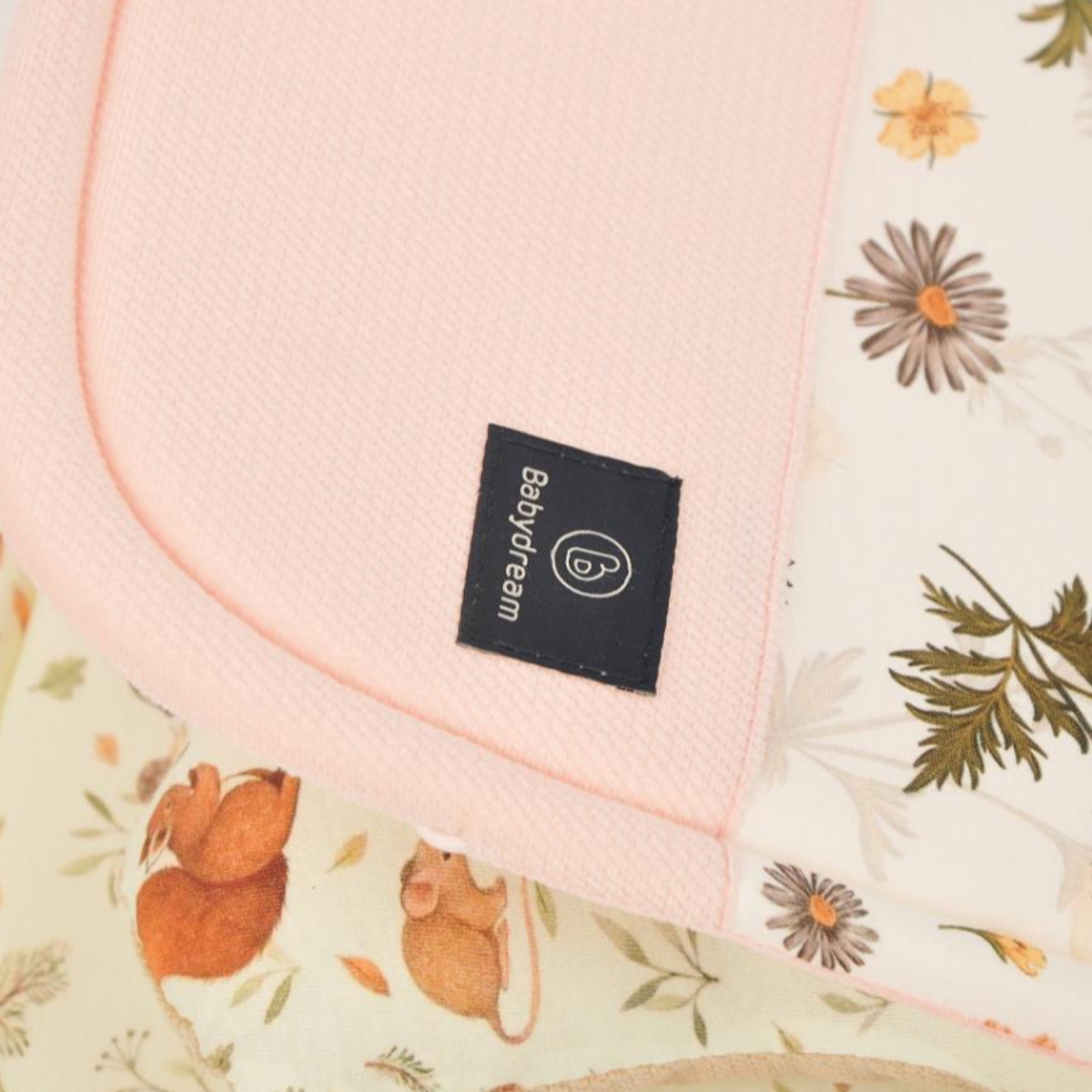 Babydream Double Sided Pink Stroller Pad Toddler, 0-2 Years