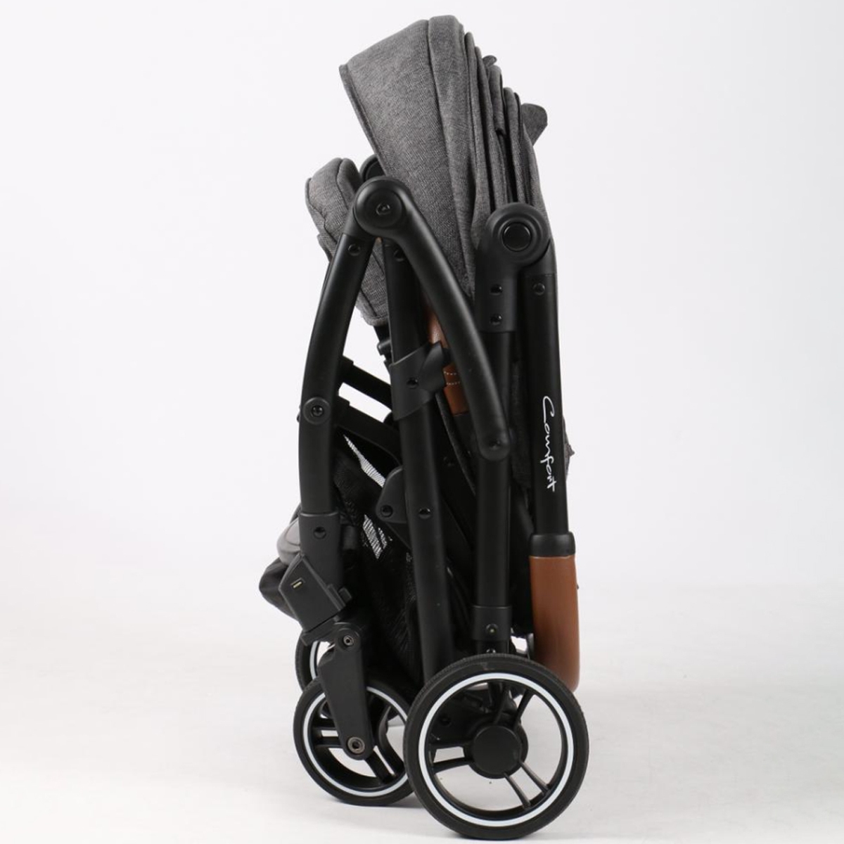 Babydream Foldable Comfort Grey Stroller Toddler, 0-2 Years