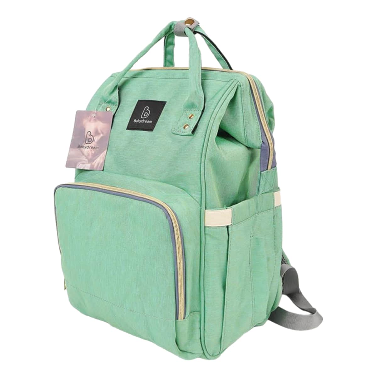 Babydream Green Diaper Bag Unisex, 13+ Years