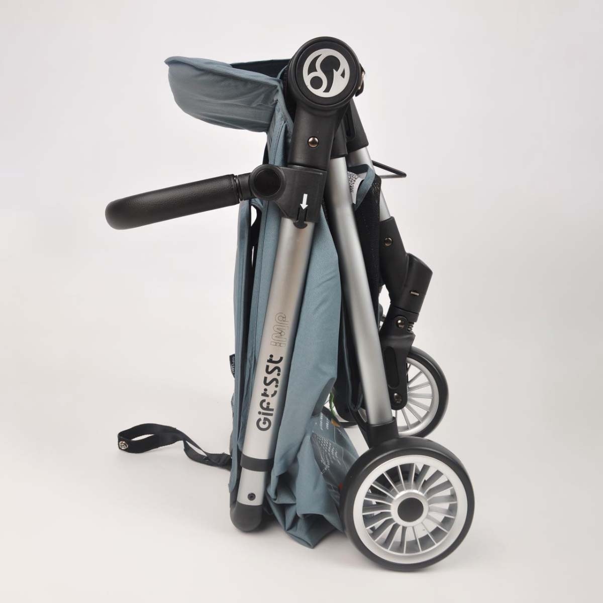 بيبي دريم عربة هدية خفيفة الوزن بلون أزرق للأطفال من عمر 0 إلى 2 سنة