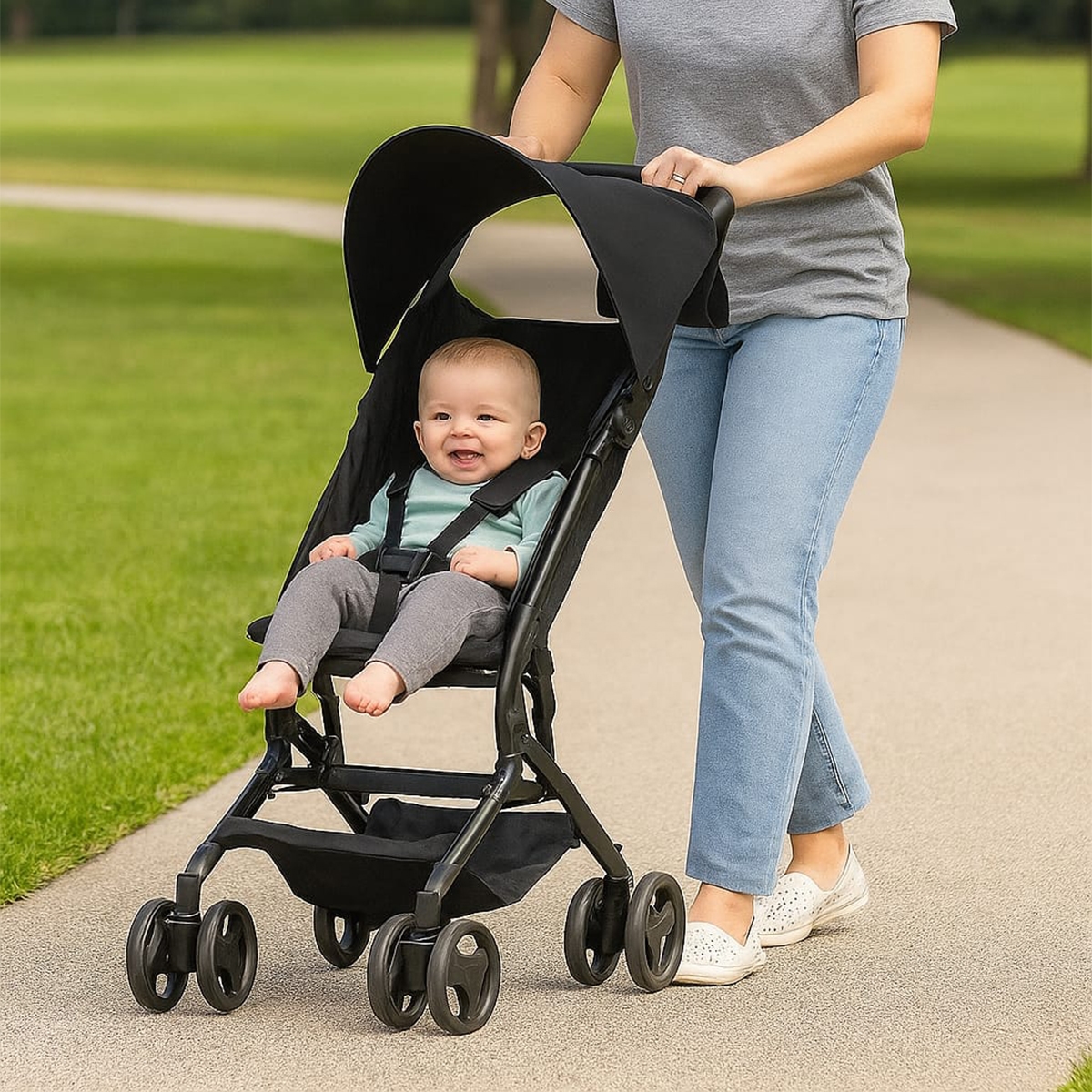 Babydream Lightweight Foldable Pocket Plus Stroller Toddler, 0-2 Years