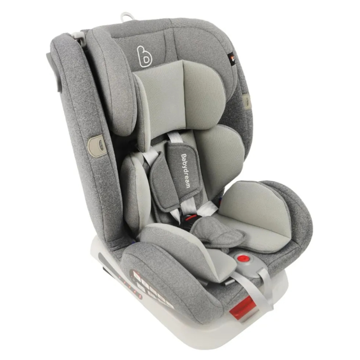 Babydream Modern 360 Grey Car Seat Toddler, 0-2 Years