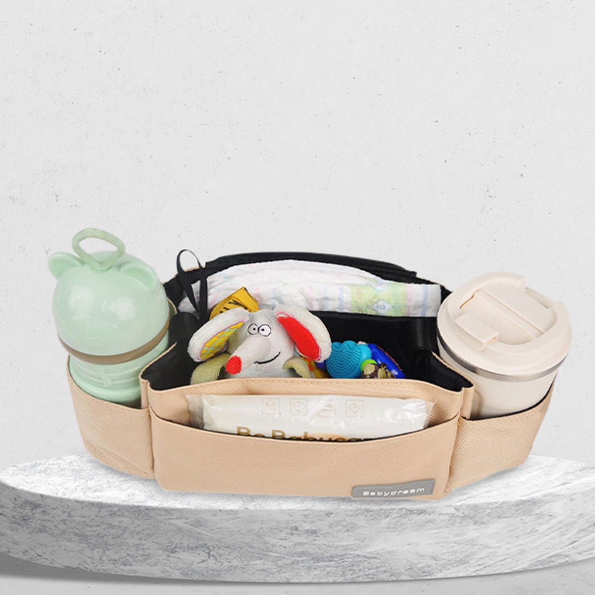 Babydream On The Go Beige Organizer Bag Toddler, 0-2 Years