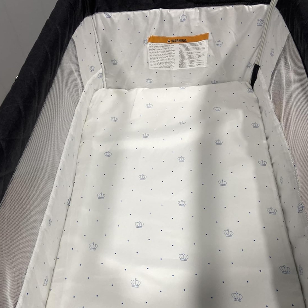 بيبي دريم سرير أطفال محمول بارتفاع قابل للتعديل 6 مستويات، عمر 0 إلى