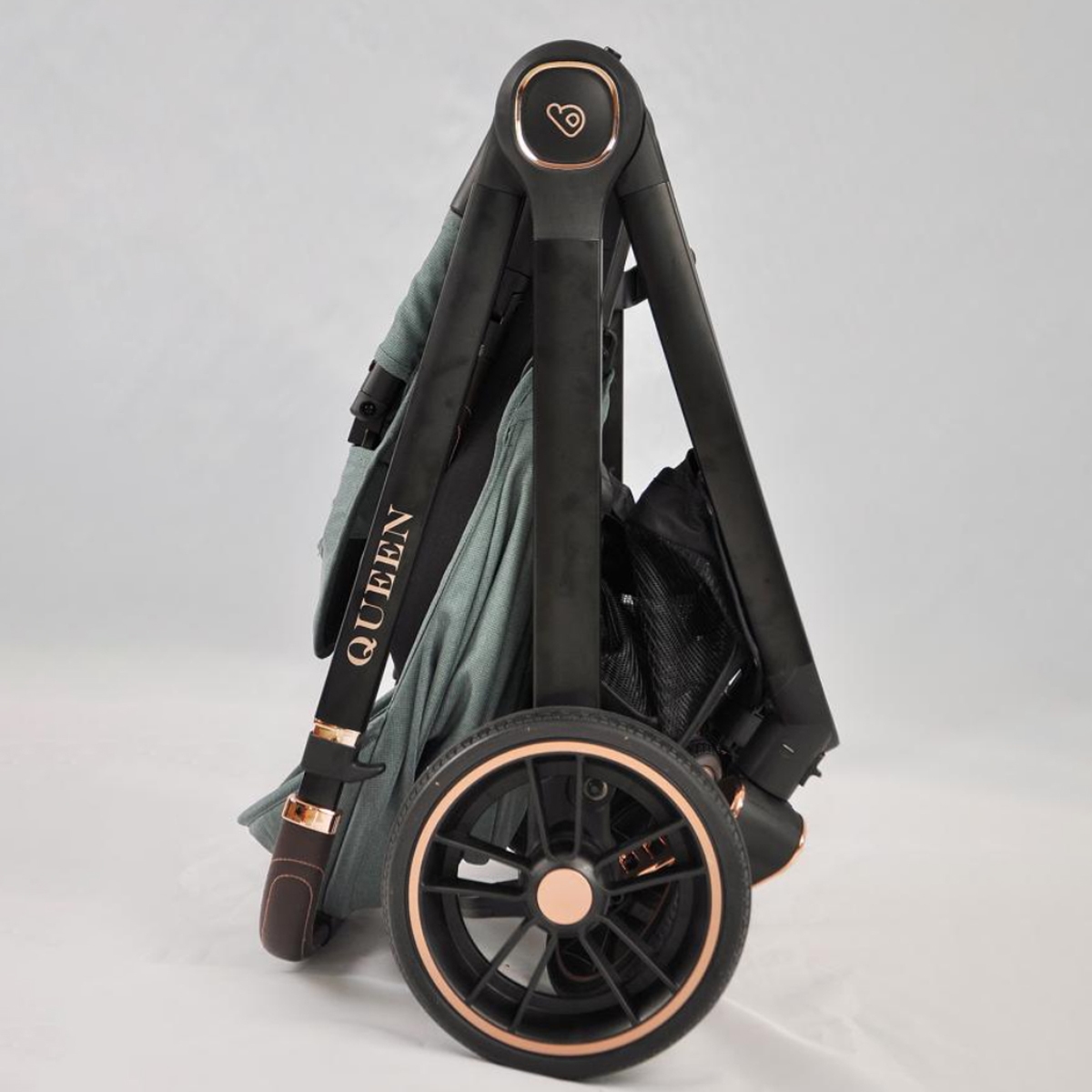 Babydream Queen Black Stroller Toddler, 0-2 Years