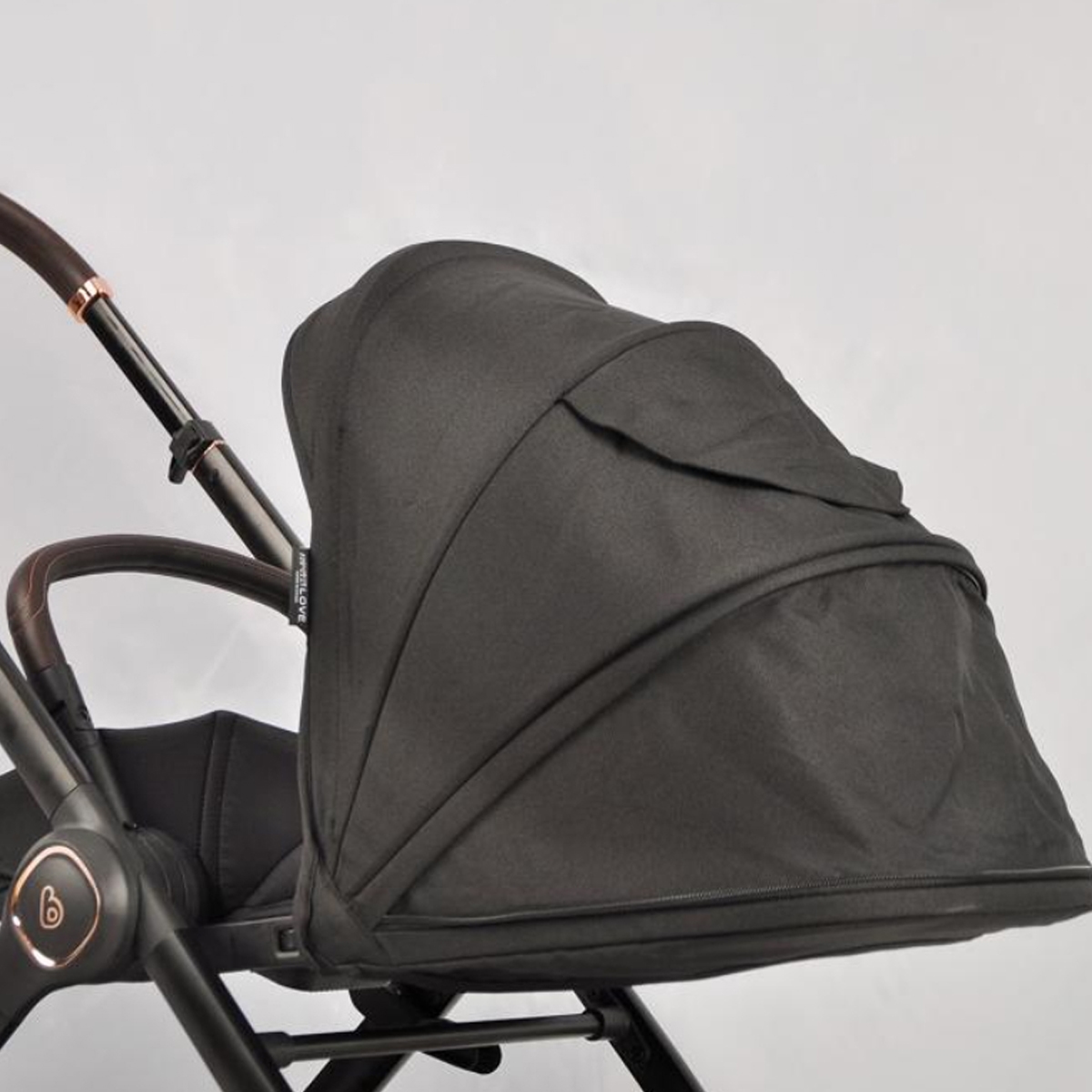 Babydream Queen Black Stroller Toddler, 0-2 Years