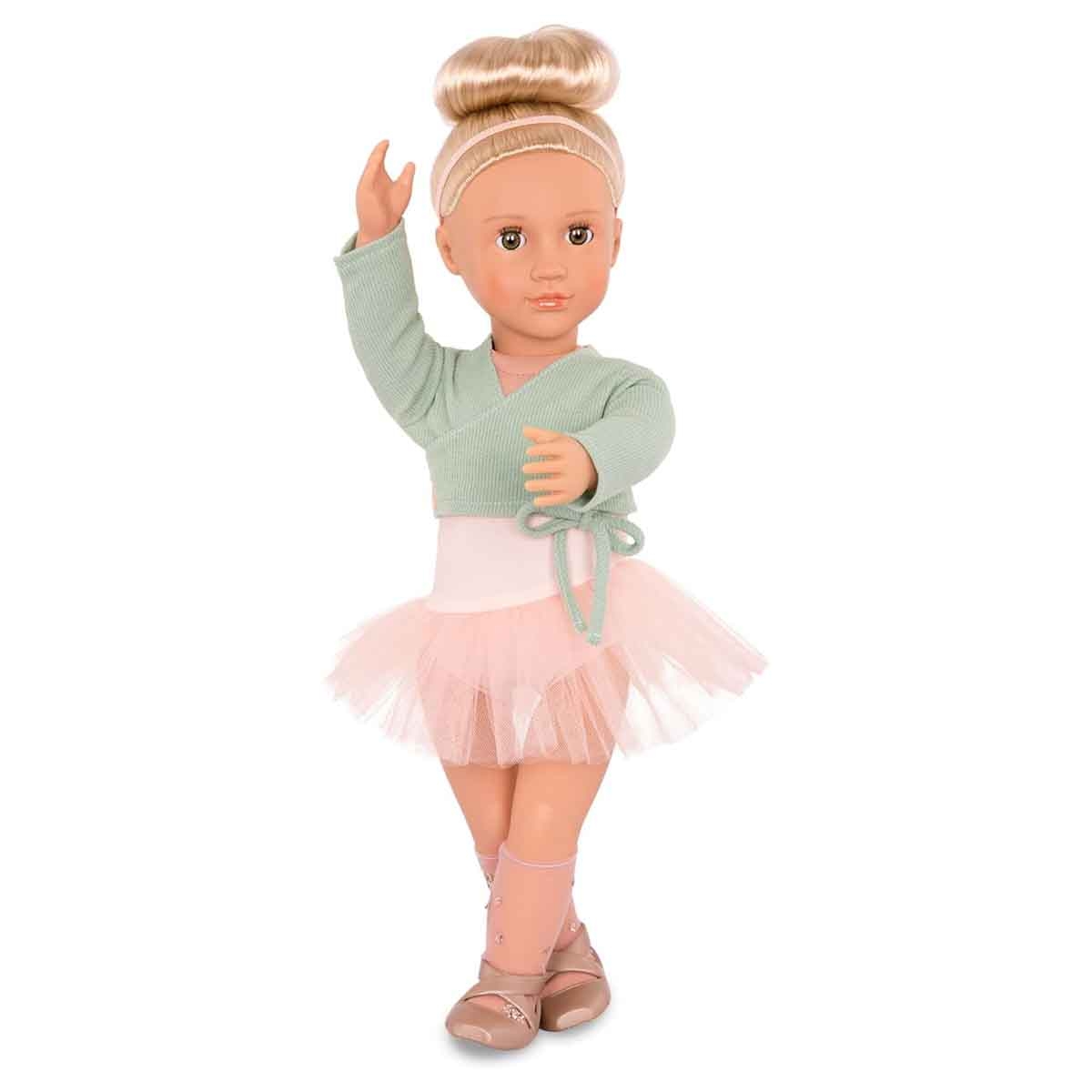 Our Generation 18" Viola Blonde Hair & Brown Eyes Ballerina Doll Girls, 3-4 Years