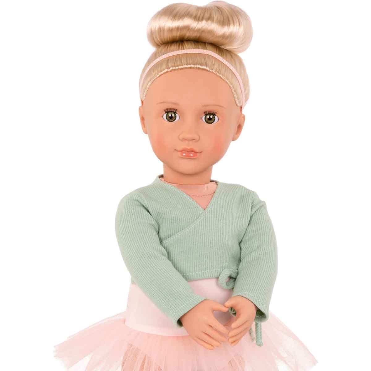 Our Generation 18" Viola Blonde Hair & Brown Eyes Ballerina Doll Girls, 3-4 Years
