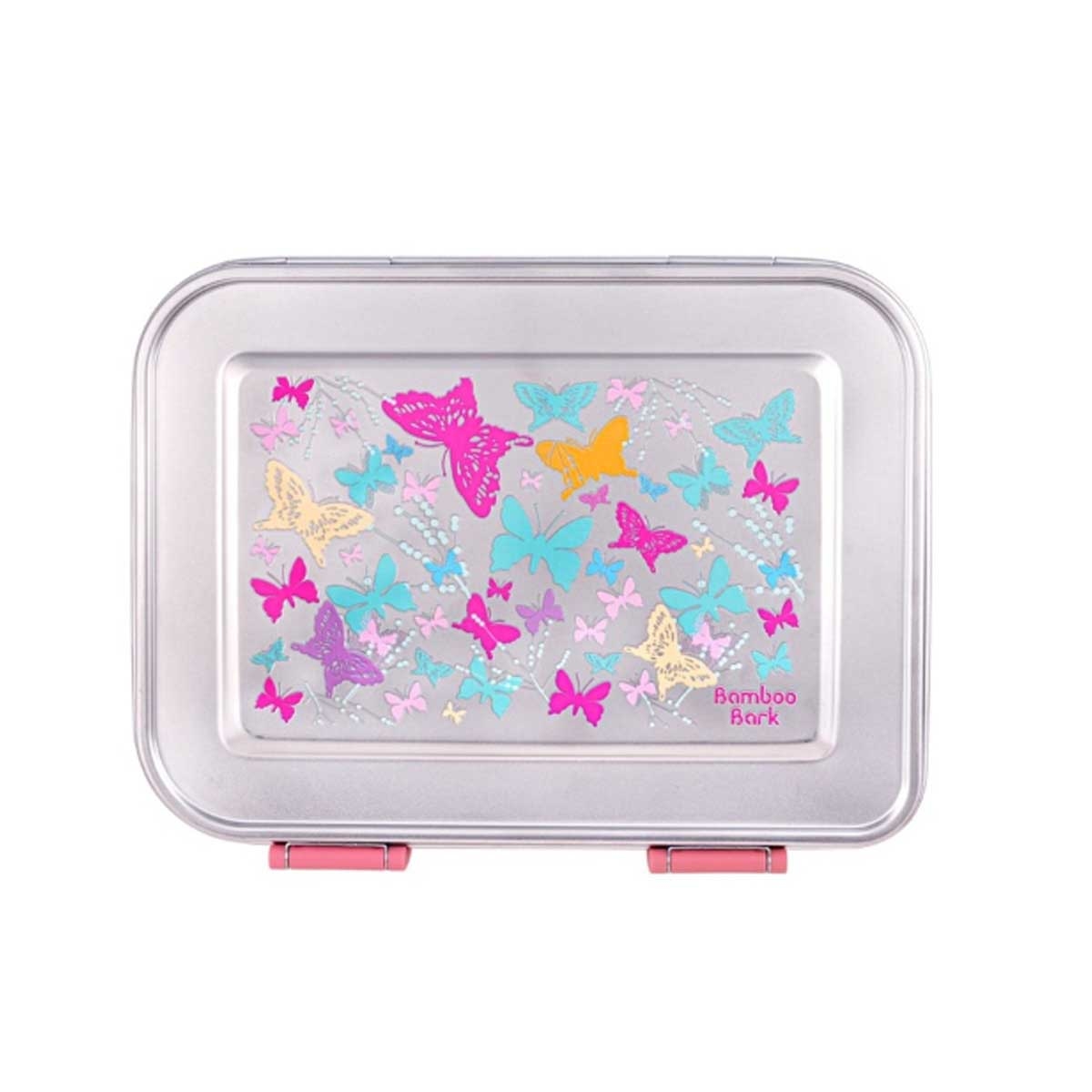 Bamboo Bark 1030ml Butterfly Stainless Steel Bento Lunch Box