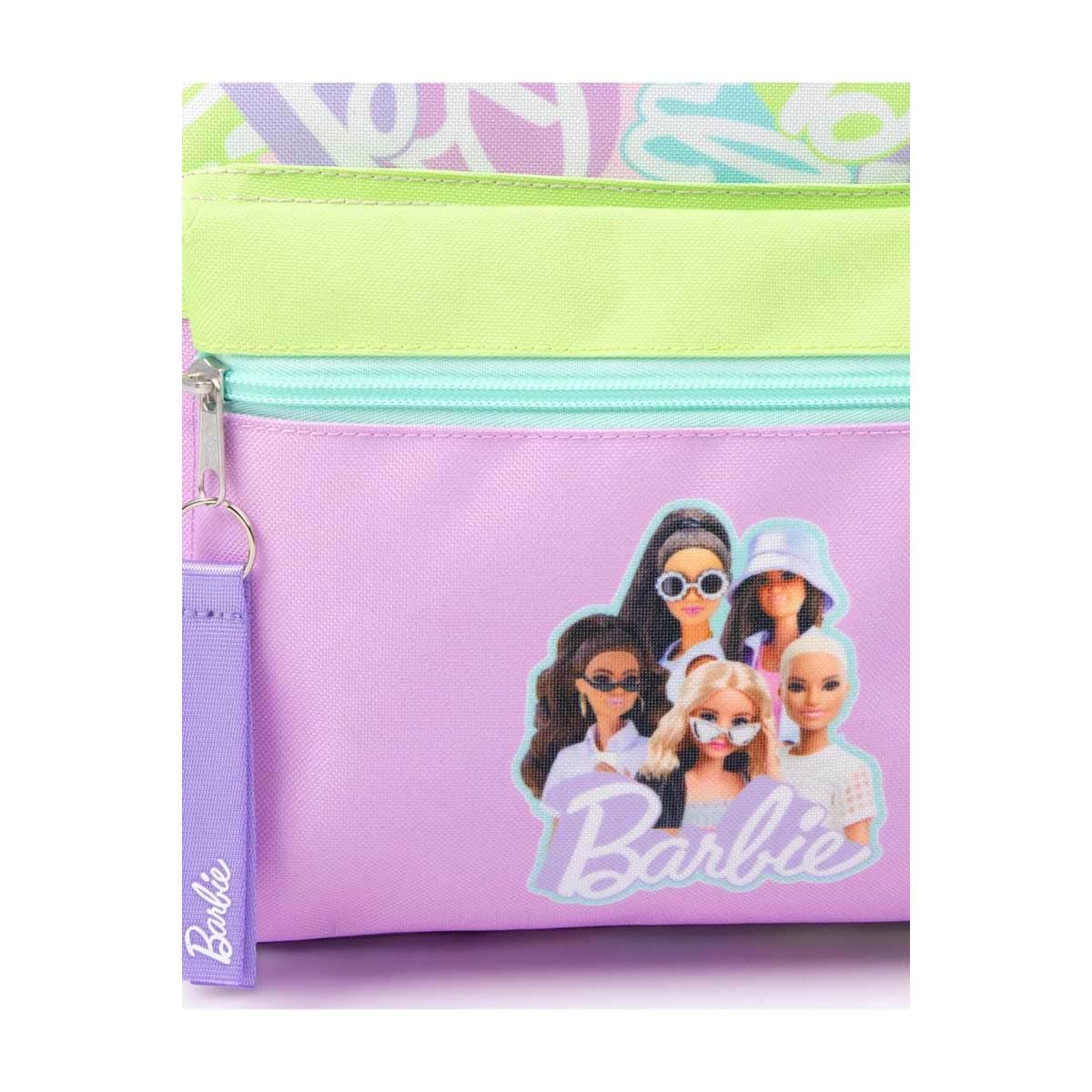 Bamboo Bark 4-Piece Barbie Girls Purpleed Backpack Set