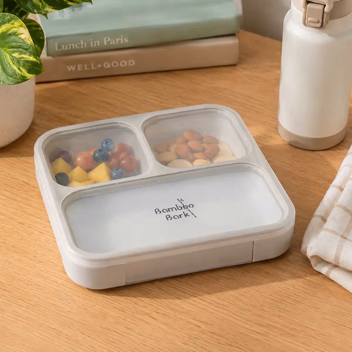 Bamboo Bark 800ml Large Bento Lunch Box