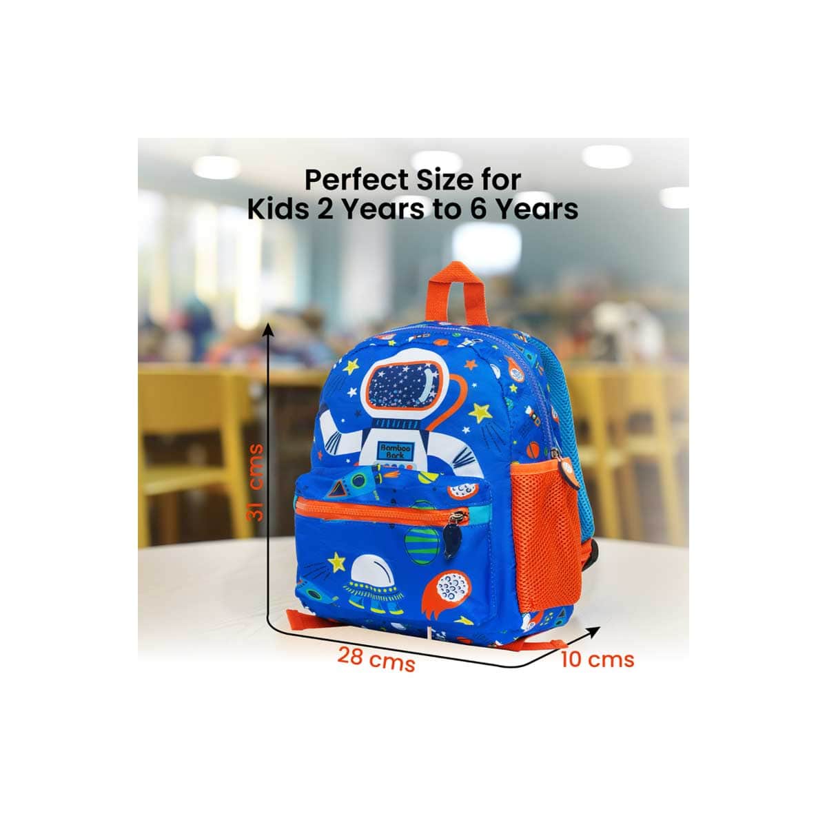 Bamboo Bark Astronaut Insulated Kids Backpack