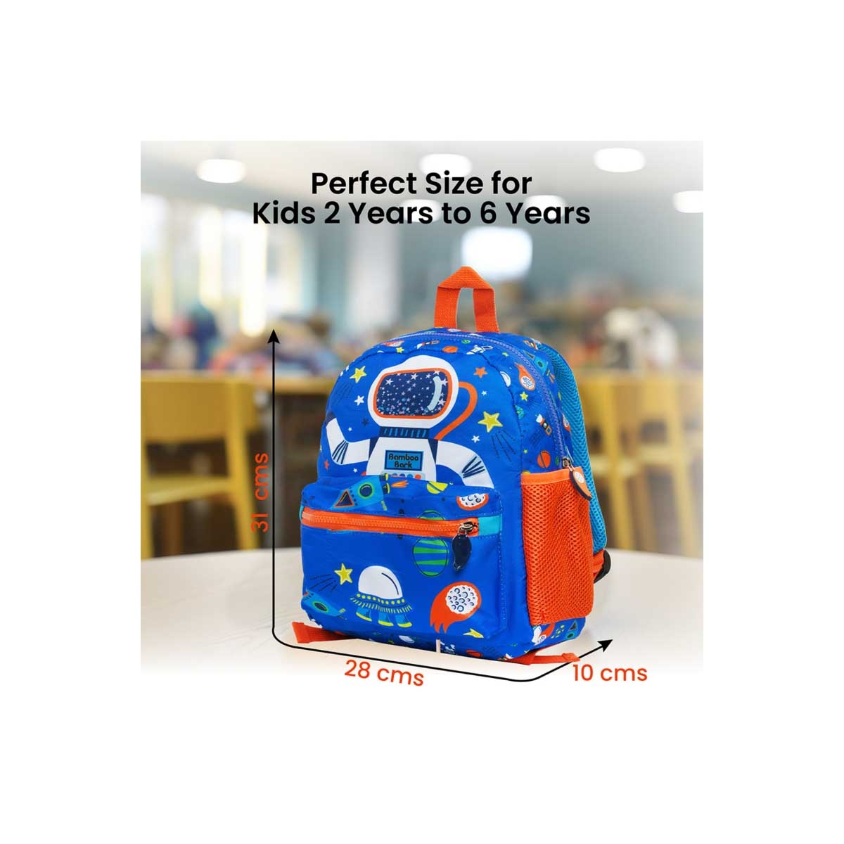 Bamboo Bark Astronaut Insulated Kids Backpack