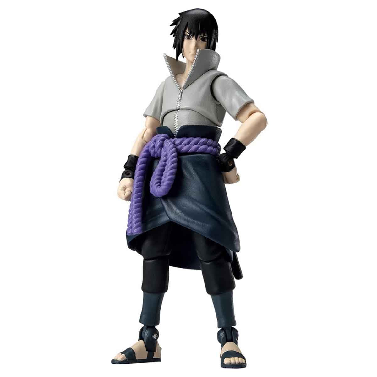Bandai 045557875350 5″ Assorted Anime Naruto Ult Lgnds Sasuke Uchiha Action Figure Unisex, 5-7 Years