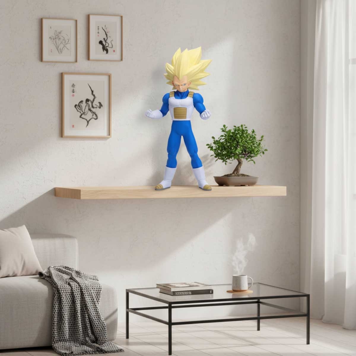 Banpresto Dragon Ball Daima Super Saiyan 3 Vegeta Action Figure