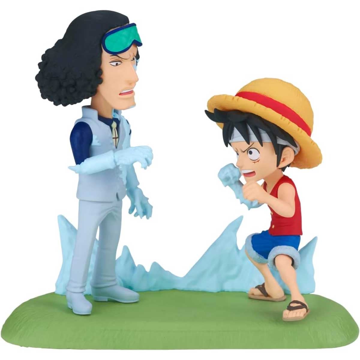 Banpresto One Piece WCF Log Stories Monkey D. Luffy Vs Kuzan Action Figure