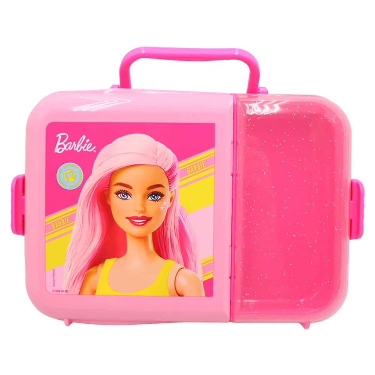 Barbie Fashionable & Practical Leakproof 2-Compartment Lunch Box