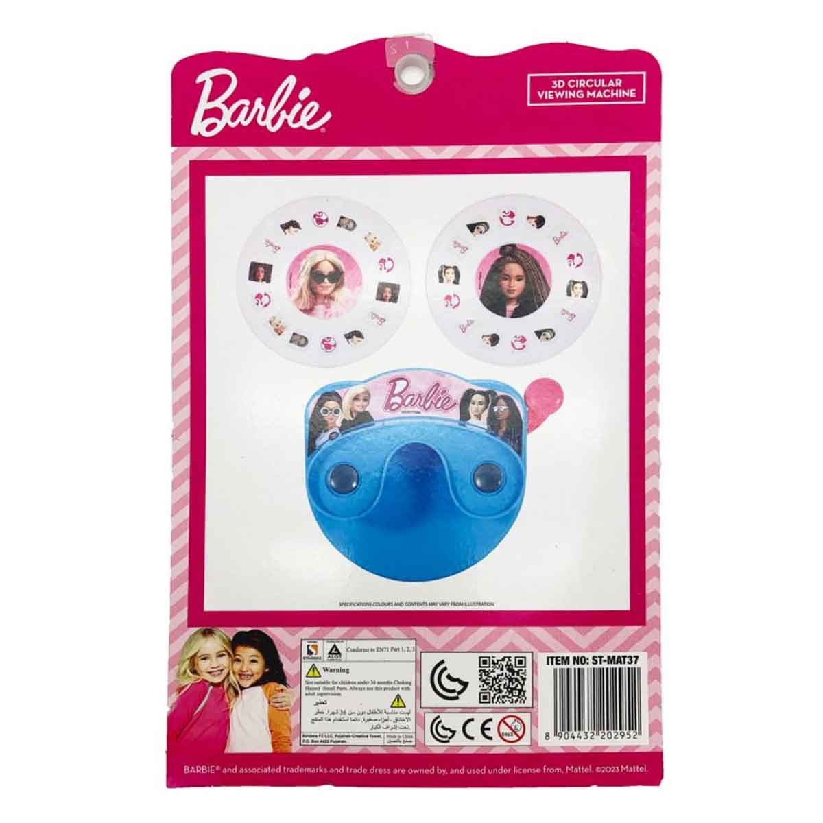 Barbie 3D Viewing Machine Girls, 3-4 Years