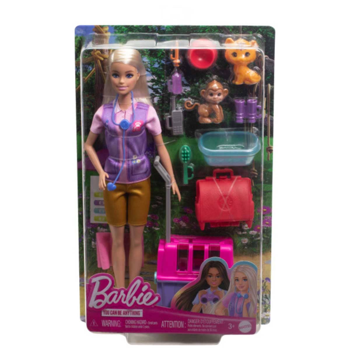 Barbie Animal Rescue & Recover Playset Girls, 3-4 Years
