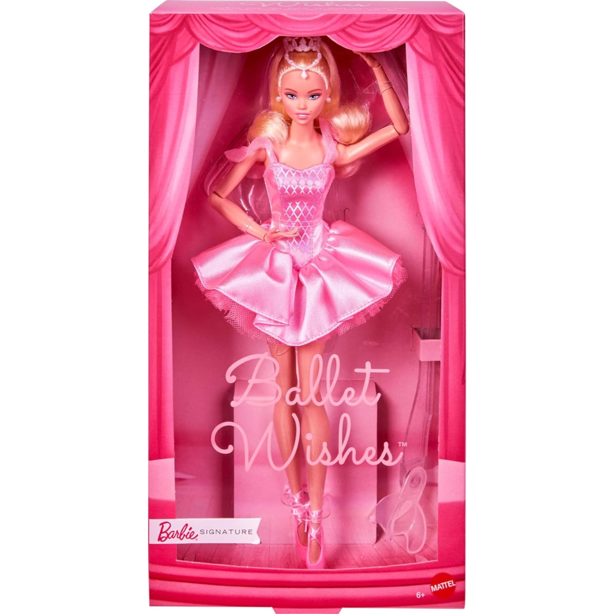 Barbie Ballet Wishes Blonde Hair Fashion Doll Girls, 5-7 Years