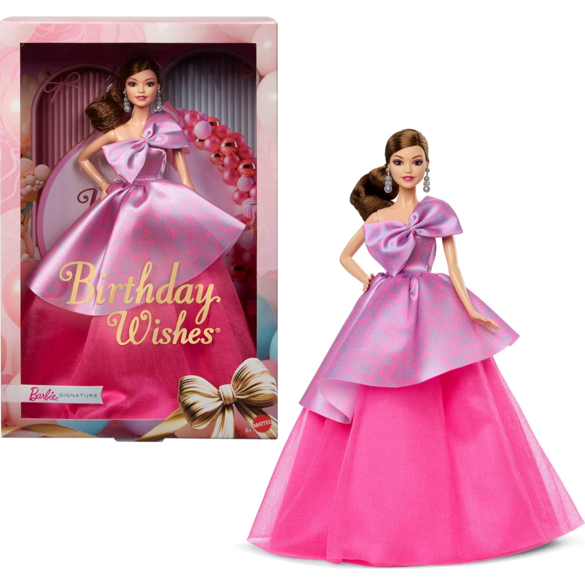Barbie Birthday Wishes Fashion Doll Girls, 5-7 Years