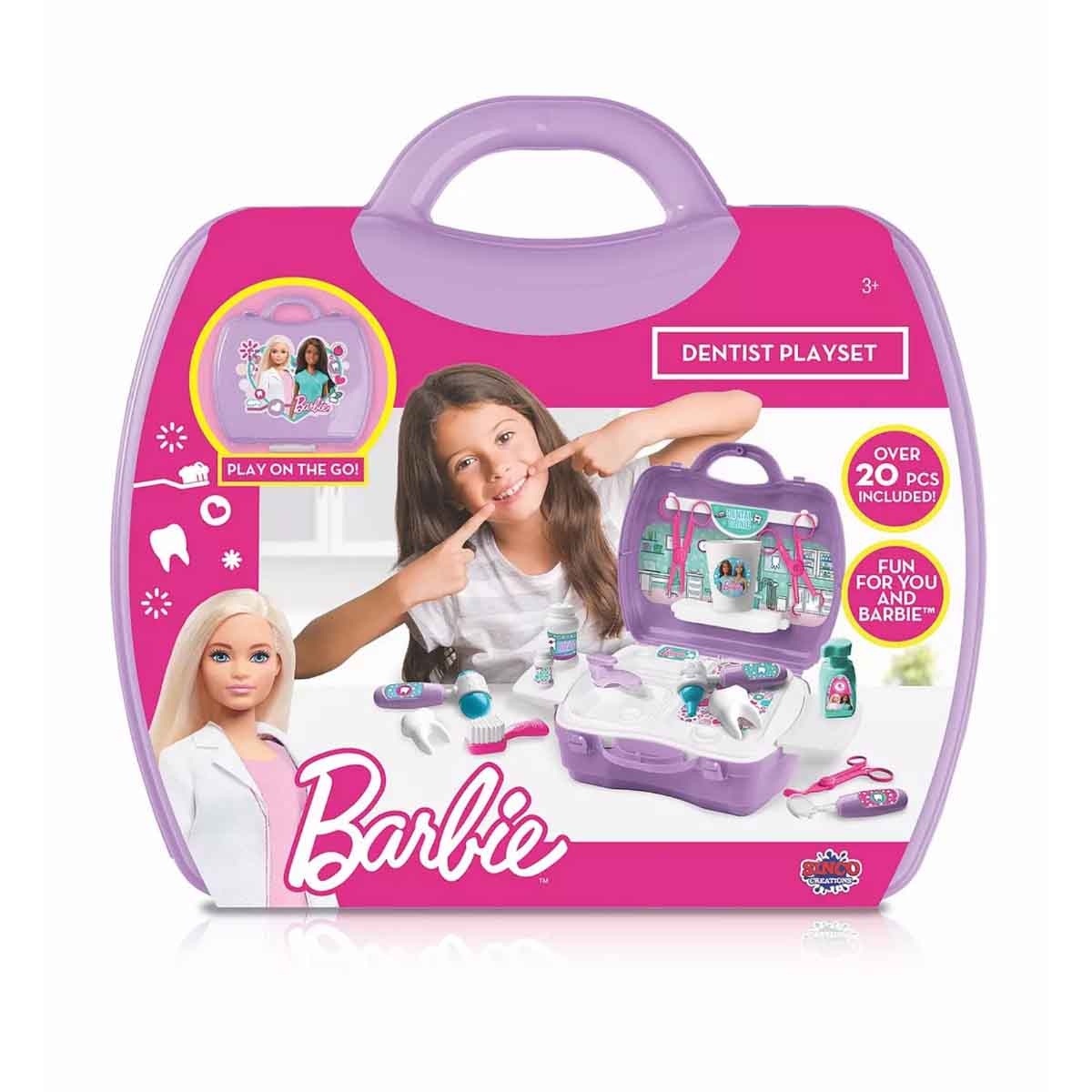 Barbie Careers Dentist Doll Playset Girls, 3-4 Years