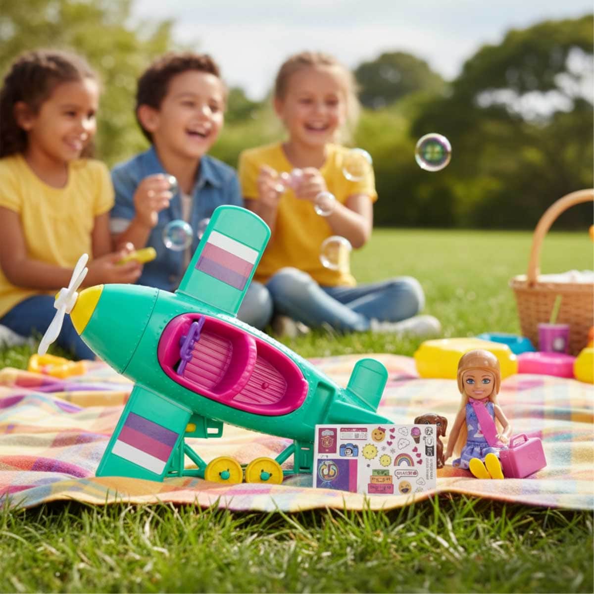 Barbie Club Chelsea Can Be Plane Playset Girls, 3-4 Years