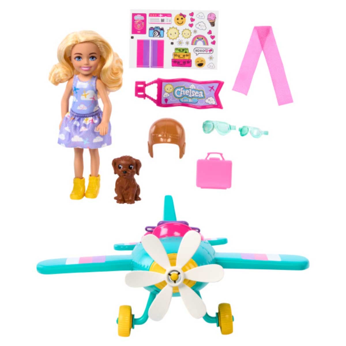 Barbie Club Chelsea Can Be Plane Playset Girls, 3-4 Years