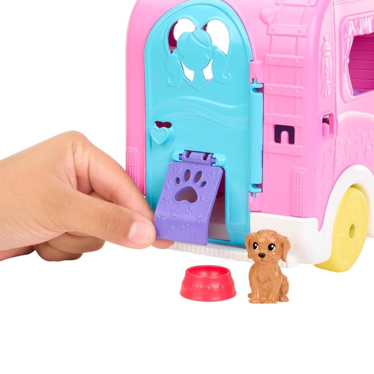 Barbie Club Chelsea Doll & 2-in-1 Camper Playset Girls, 3-4 Years