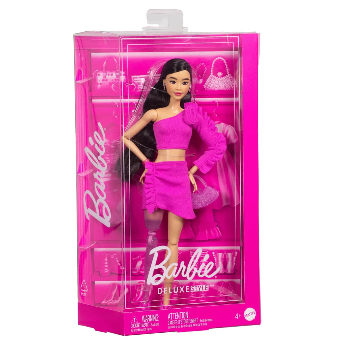 Barbie Deluxe Style Prosthetic Leg Fashion Doll Girls, 5-7 Years