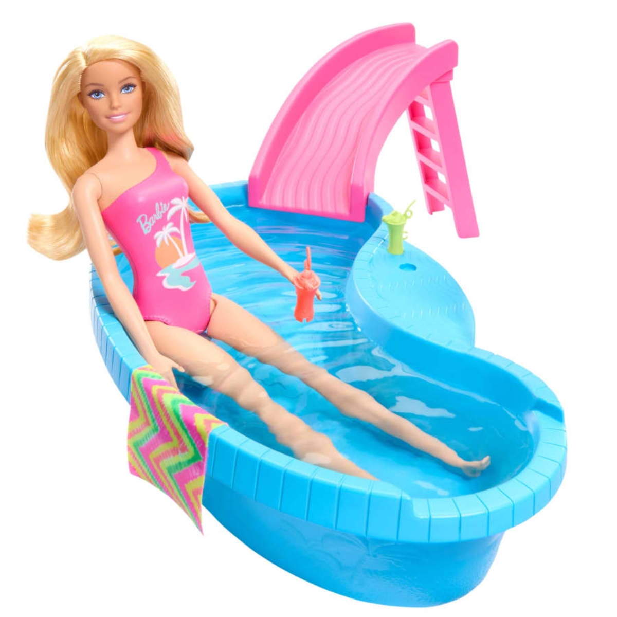 Barbie Doll & Pool Playset Girls, 3-4 Years