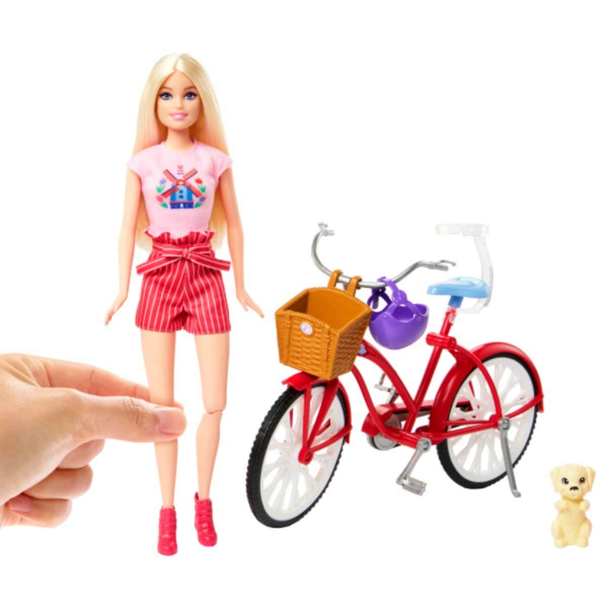 Barbie Doll & Bicycle Playset Girls, 3-4 Years