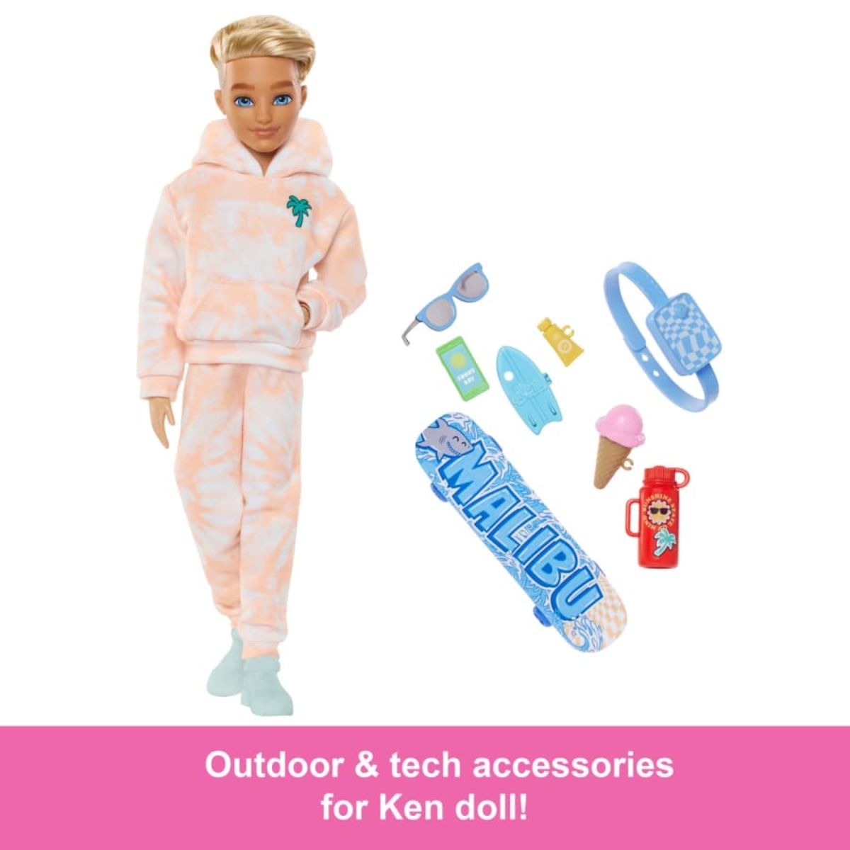 Barbie Dream Besties Ken Doll with Accessories Girls, 5-7 Years