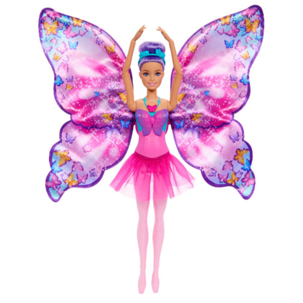 Barbie Dreamtopia Dance & Flutter Butterfly Doll Girls, 3-4 Years