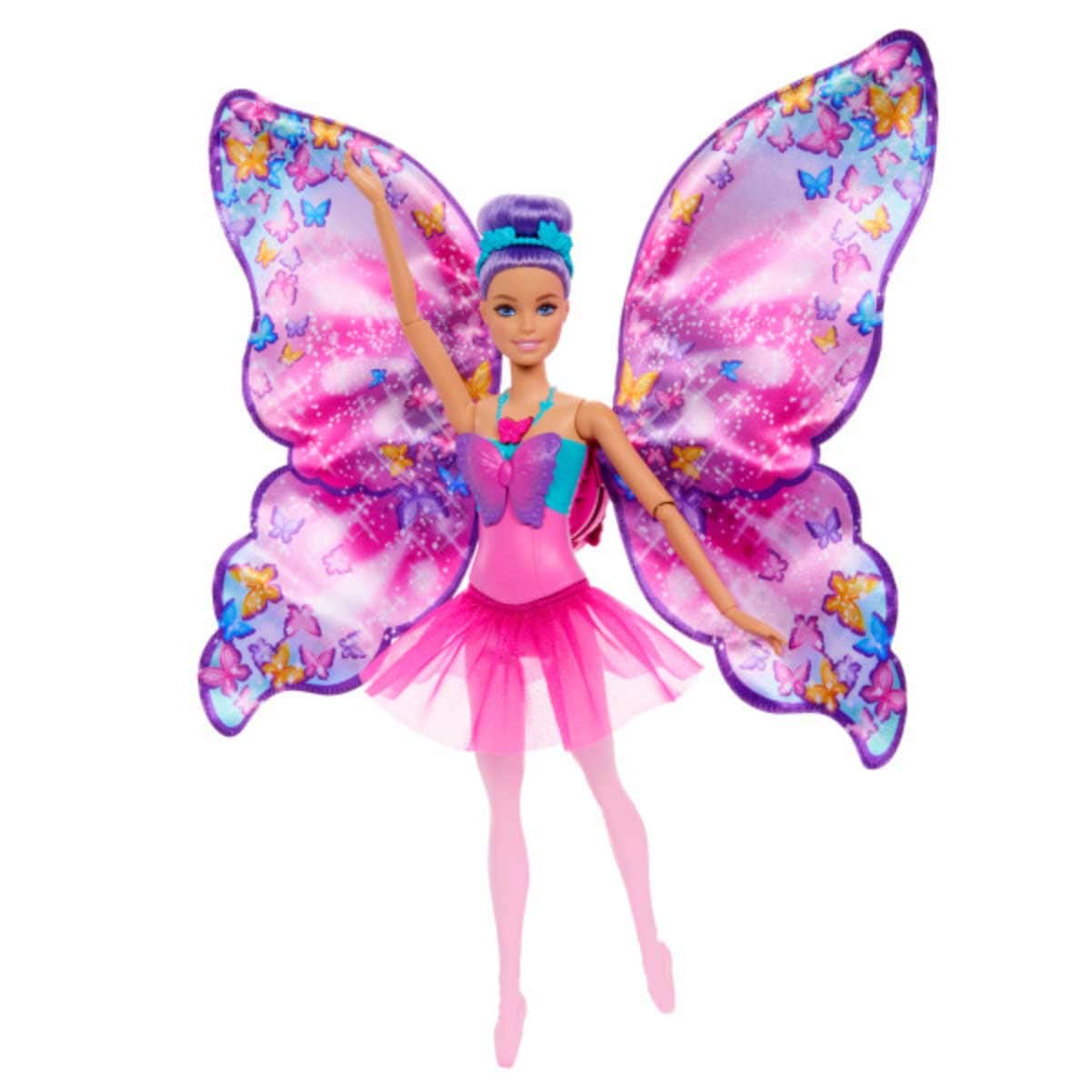 Barbie Dreamtopia Dance & Flutter Butterfly Doll Girls, 3-4 Years