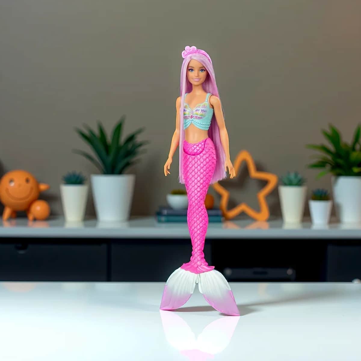 Barbie Dreamtopia Long Hair Mermaid Fashion Doll Girls, 3-4 Years