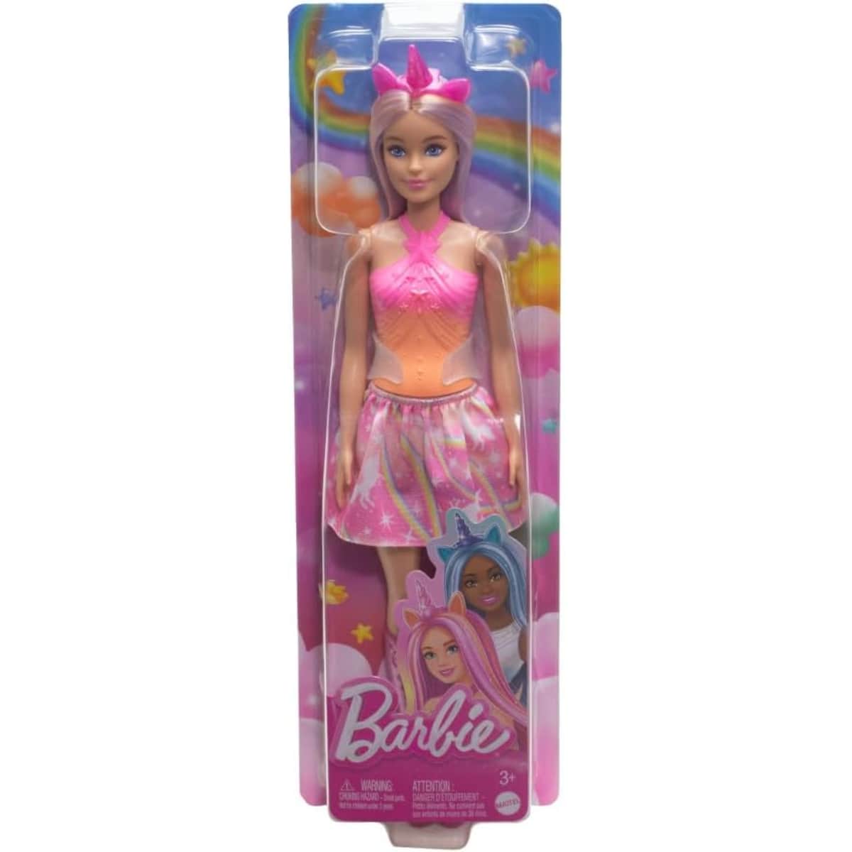 Barbie Dreamtopia Unicorn Fashion Doll Girls, 3-4 Years