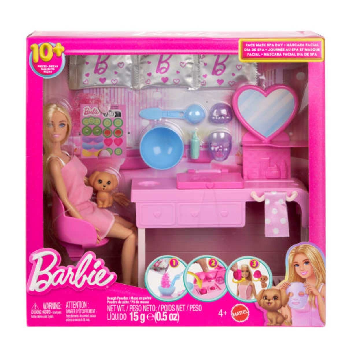 Barbie Face Mask Playset Girls, 5-6 Years