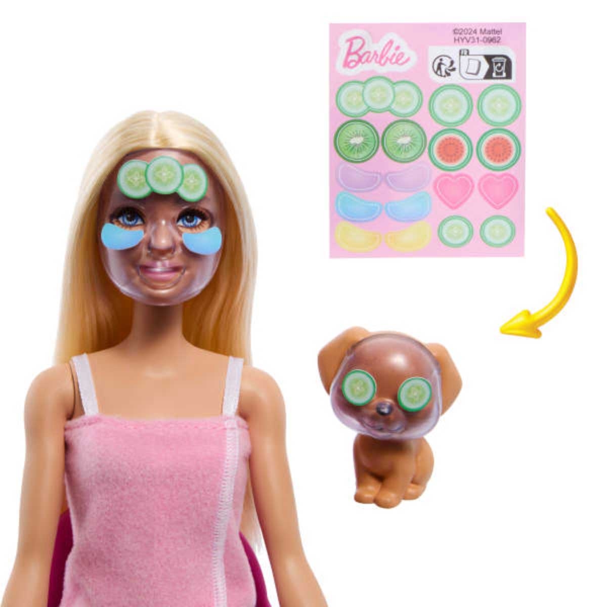 Barbie Face Mask Playset Girls, 5-6 Years