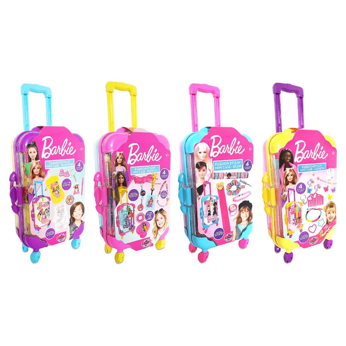 Barbie Fashion Styling Assorted Mini Case Playset Girls, 5-7 Years