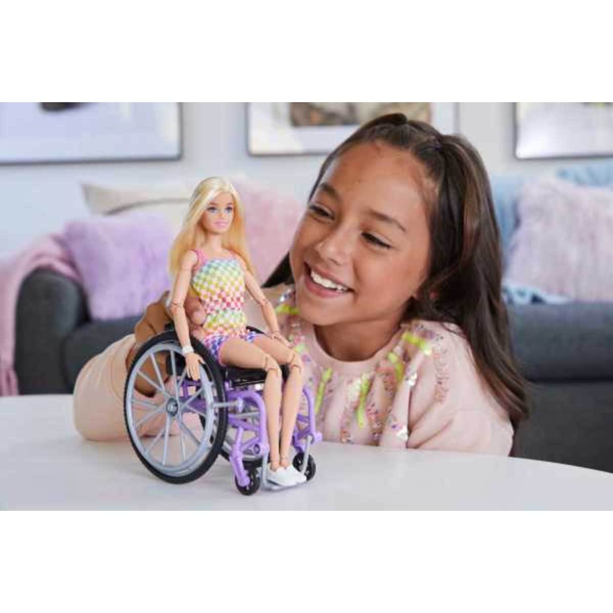 Barbie Fashionistas Doll & Wheelchair Playset Girls, 3-4 Years
