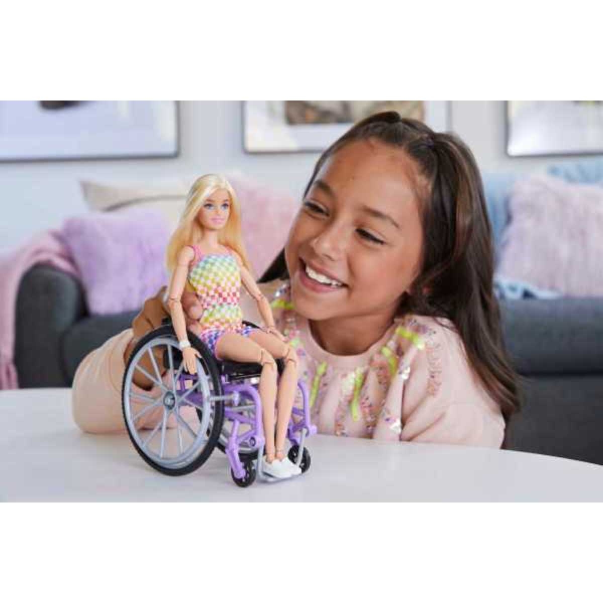 Barbie Fashionistas Doll & Wheelchair Playset Girls, 3-4 Years