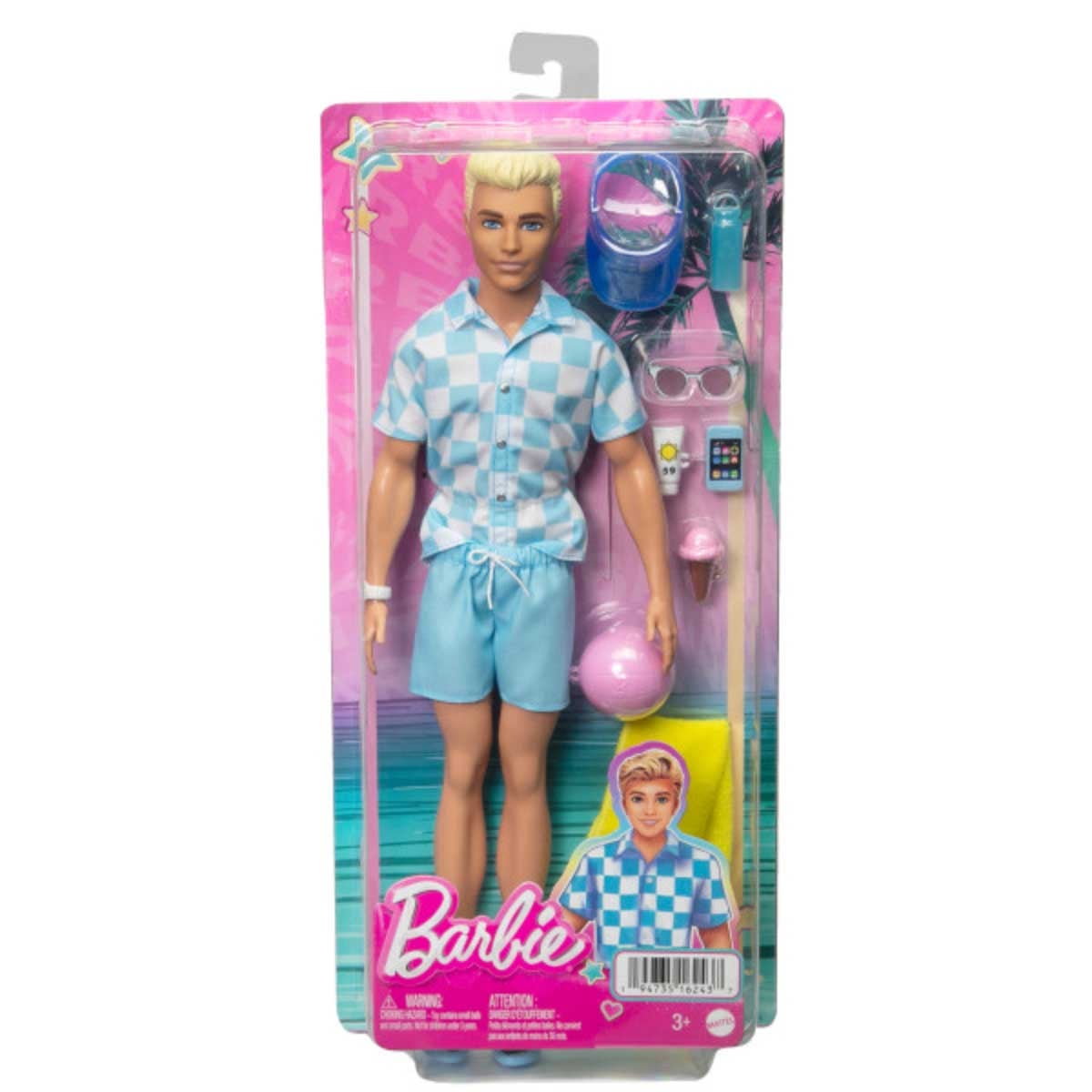 Barbie Ken Beach Doll Girls, 3-4 Years
