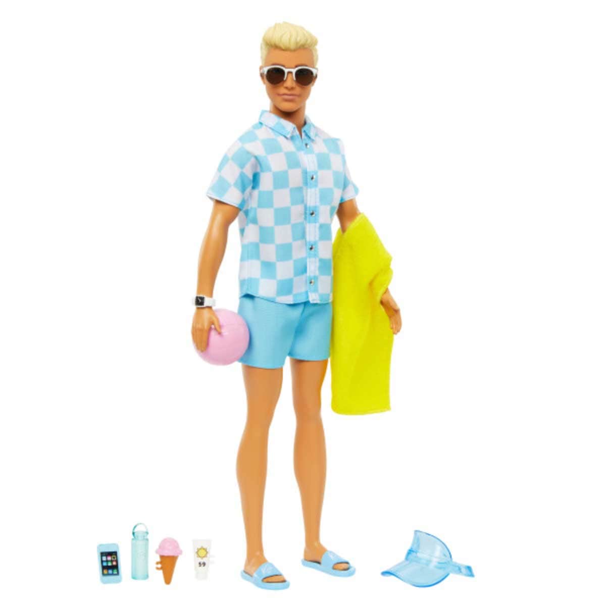 Barbie Ken Beach Doll Girls, 3-4 Years