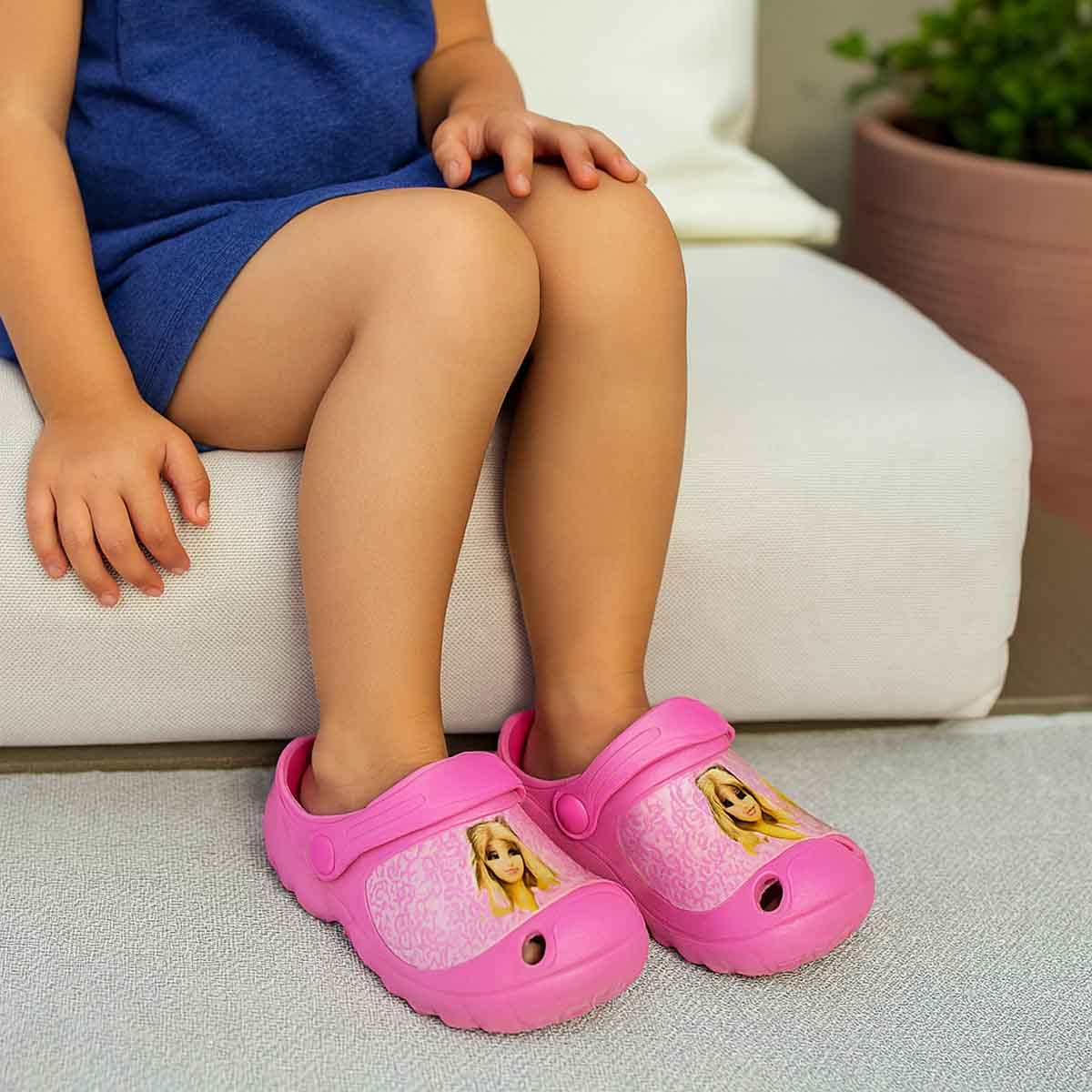 Barbie EU Lightweight & Comfortable Slip-On Sandals Kids Klogs Girls