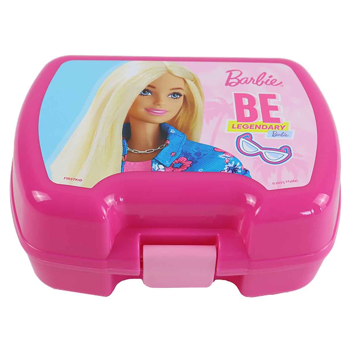 Barbie Stylish Pink Lightweight & Leakproof Lunch Box