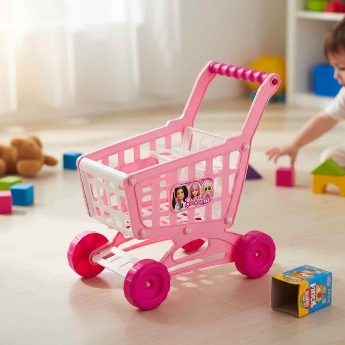 Barbie Mini Shopping Cart Playset Girls, 3-4 Years