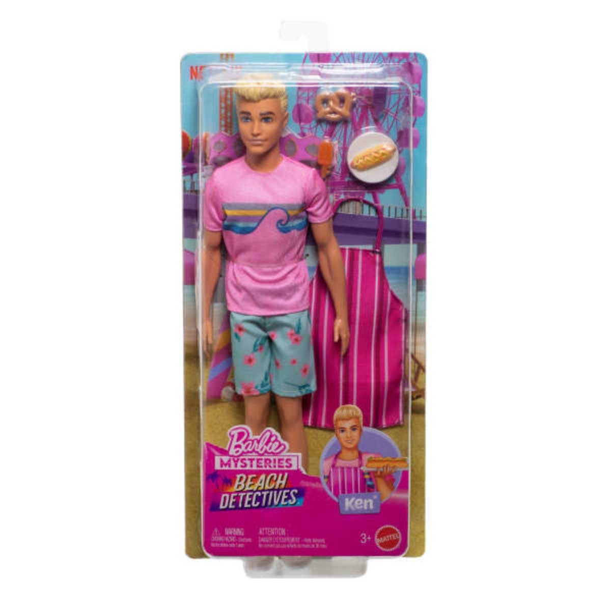 Barbie Mysteries Ken Doll & Accessories Playset Girls, 3-4 Years