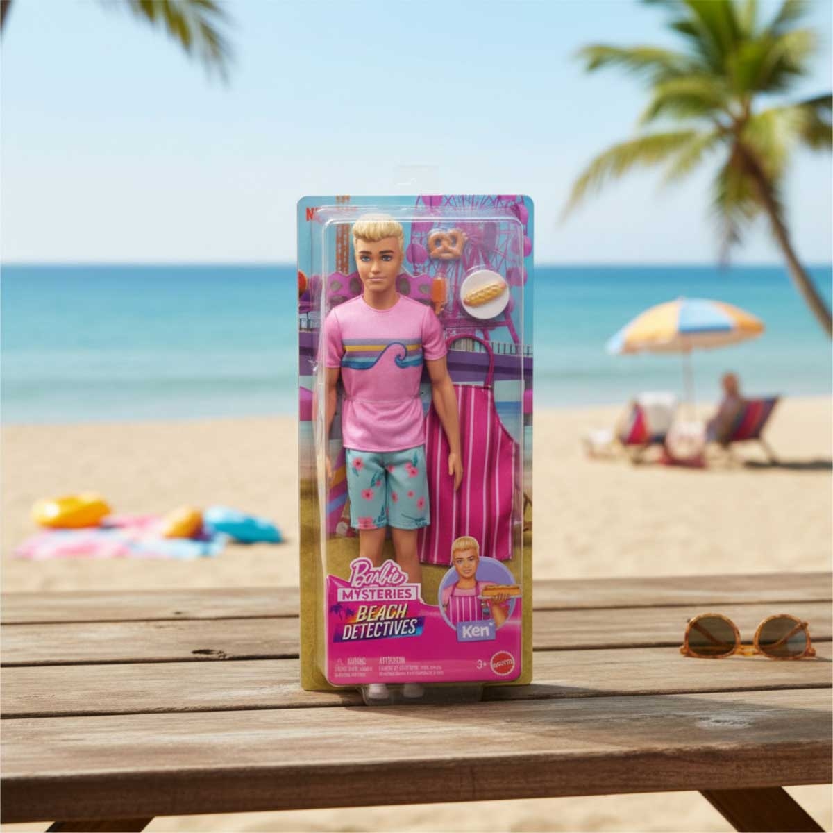 Barbie Mysteries Ken Doll & Accessories Playset Girls, 3-4 Years
